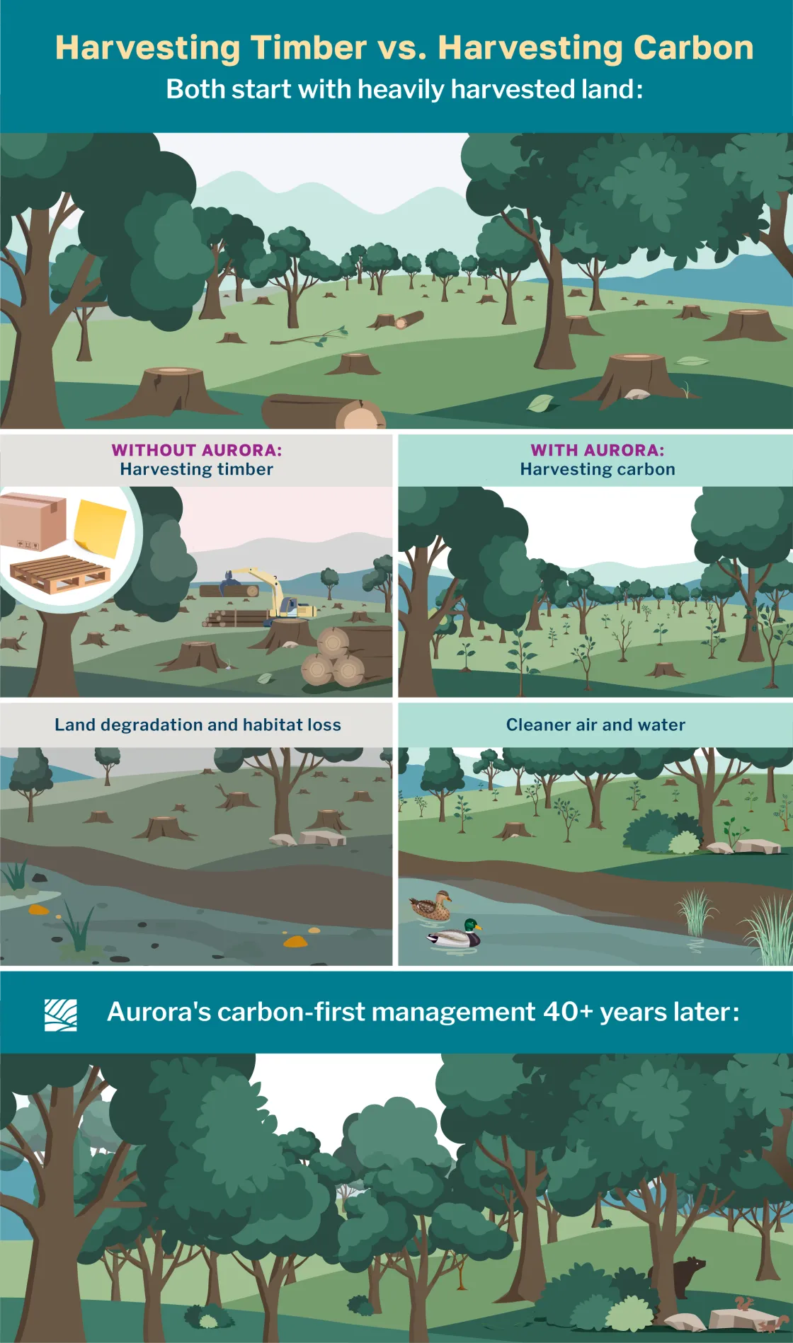 Aurora timber cheap